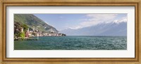 Gargnano, Monte Baldo, Lake Garda, Lombardy, Italy Fine Art Print