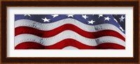 Close-up of an American flag Fine Art Print