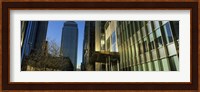 Buildings in a city, Canada Square Building, Canary Wharf, Isle of Dogs, London, England 2011 Fine Art Print