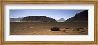 Windswept desert, Wadi Rum, Jordan Fine Art Print