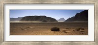 Windswept desert, Wadi Rum, Jordan Fine Art Print