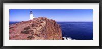 Lighthouse at a coast, Anacapa Island Lighthouse, Anacapa Island, California, USA Fine Art Print