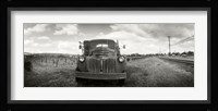 Old truck in a field, Napa Valley, California, USA Fine Art Print