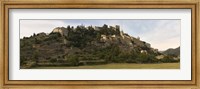 Hilltop town of Montbrun-Les-Bains, Drome, Rhone-Alpes, France Fine Art Print