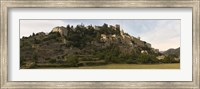 Hilltop town of Montbrun-Les-Bains, Drome, Rhone-Alpes, France Fine Art Print