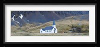 Old whalers church, Grytviken, South Georgia Island Fine Art Print
