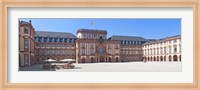 Facade of the palace, Mannheim Palace, Mannheim, Baden-Wurttemberg, Germany Fine Art Print
