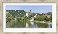 Horneck Castle, Gundelsheim, Neckar River, Baden-Wurttemberg, Germany Fine Art Print