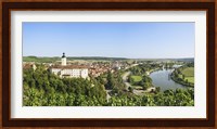 Gundelsheim, Neckar River, Baden-Wurttemberg, Germany Fine Art Print