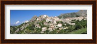 Buildings in a town, Speloncato, Balagne, Haute-Corse, Corsica, France Fine Art Print