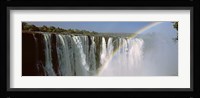 Rainbow over Victoria Falls, Zimbabwe Fine Art Print