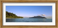 Islands in an ocean, North Island, Silhouette Island, Seychelles Fine Art Print