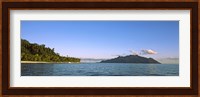 Islands in an ocean, North Island, Silhouette Island, Seychelles Fine Art Print