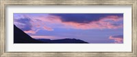 Sunrise over mountains, Argentine Glaciers National Park, Patagonia, Argentina Fine Art Print