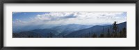 Clouds over mountains, Great Smoky Mountains National Park, Blount County, Tennessee, USA Fine Art Print