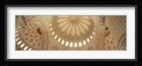Interiors of a Blue Mosque, Istanbul, Turkey Fine Art Print