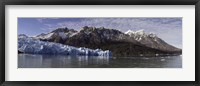Lago Grey and Grey Glacier with Paine Massif, Torres Del Paine National Park, Magallanes Region, Patagonia, Chile Fine Art Print