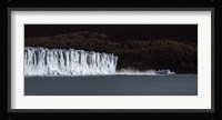 Glaciers in a lake, Moreno Glacier, Argentino Lake, Argentine Glaciers National Park, Santa Cruz Province, Patagonia, Argentina Fine Art Print