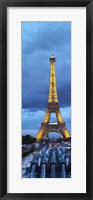 Eiffel Tower, Paris, Ile-de-France, France Fine Art Print