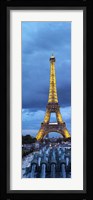 Eiffel Tower, Paris, Ile-de-France, France Framed Print