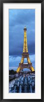 Eiffel Tower, Paris, Ile-de-France, France Framed Print