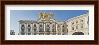 Architectual detail of Catherine Palace, St. Petersburg, Russia Fine Art Print