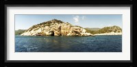Pirates Cave in the Mediterranean sea, Sunken City, Kekova, Antalya Province, Turkey Fine Art Print
