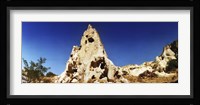 View of caves, Cappadocia, Central Anatolia Region, Turkey Fine Art Print