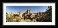 Caves and Fairy Chimneys in Cappadocia, Central Anatolia Region, Turkey Fine Art Print