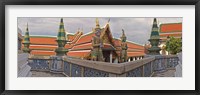 The Grand Palace (Phra Borom Maha Ratcha Wang) is a complex of buildings at the heart of Bangkok, Thailand Fine Art Print