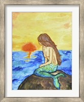 Mermaid at Sunset Fine Art Print