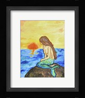 Mermaid at Sunset Fine Art Print