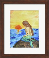 Mermaid at Sunset Fine Art Print