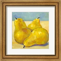 Tres Pears Fine Art Print