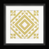 Modern Quilt I Framed Print