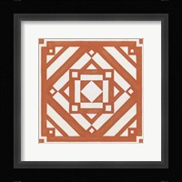 Modern Quilt IV Framed Print