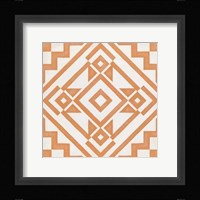 Modern Quilt V Framed Print
