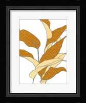 Modern Foliage II Framed Print