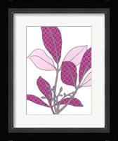 Modern Foliage III Framed Print