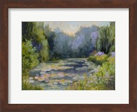 Monet's Garden I Fine Art Print