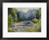 Monet's Garden I Fine Art Print