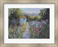 Monet's Garden V Fine Art Print