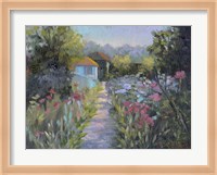 Monet's Garden V Fine Art Print
