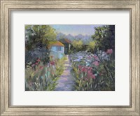 Monet's Garden V Fine Art Print