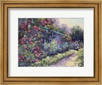 Monet's Garden VI Fine Art Print