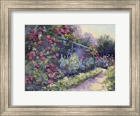 Monet's Garden VI Fine Art Print