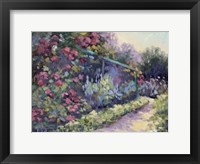 Monet's Garden VI Fine Art Print