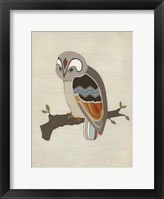 Chevron Owl II Framed Print