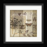 Small Notebook Collage I Framed Print