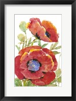 Poppy Floral II Fine Art Print